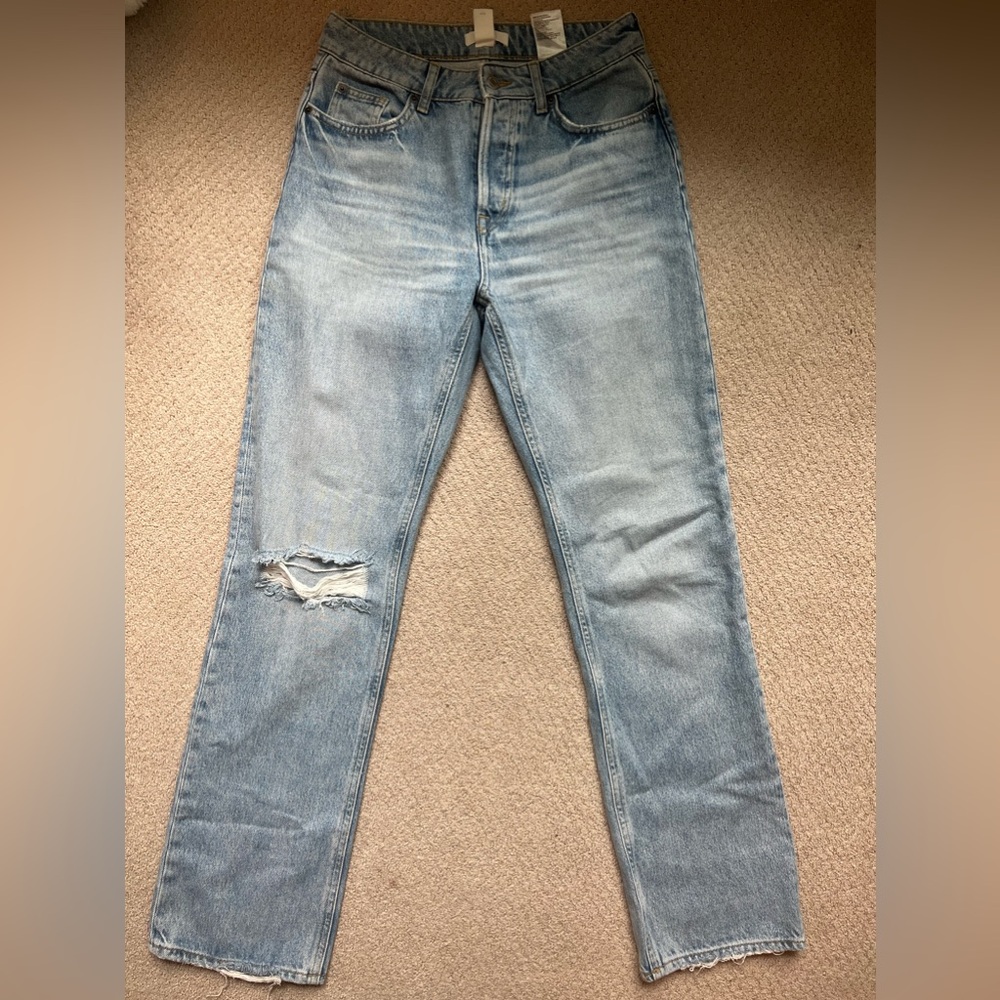 H&M lightly distressed jeans